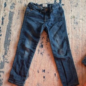 Hudson Jeans Ruffled Waist Blue Denim